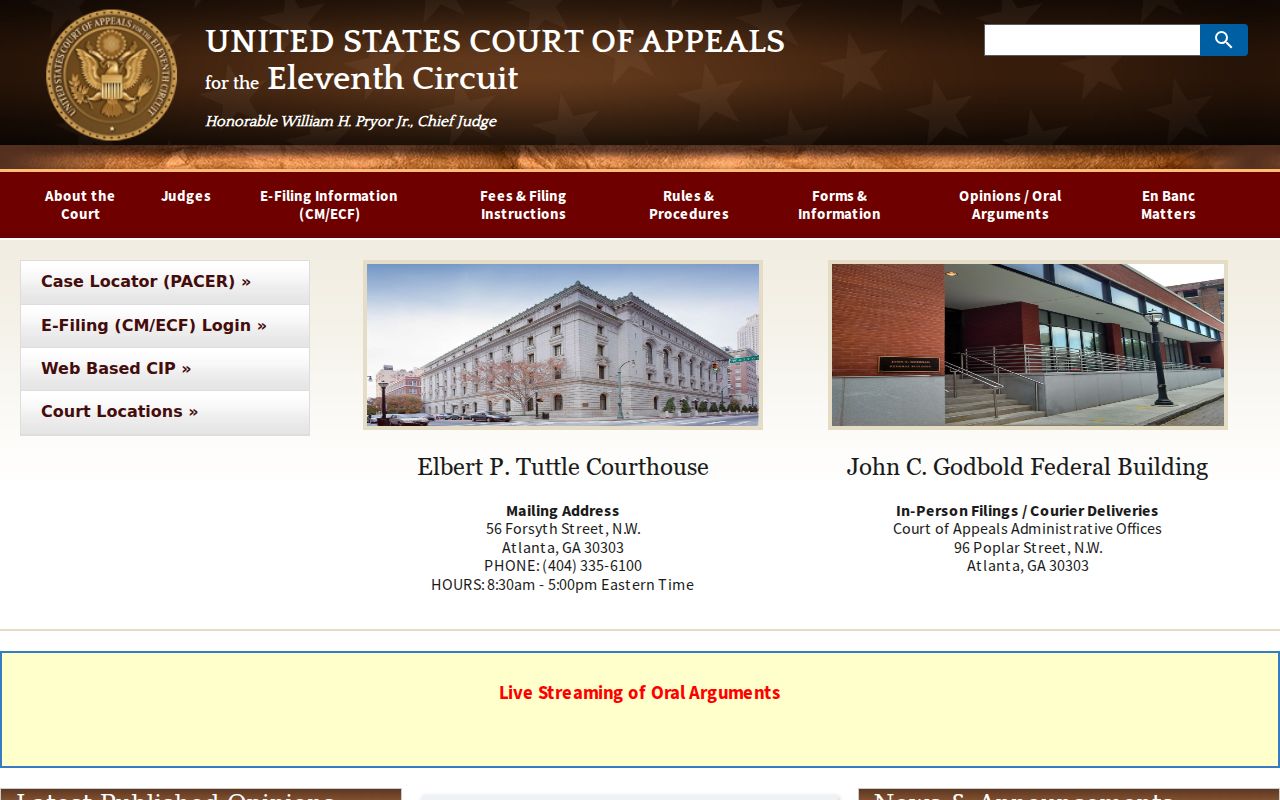 Avera court docket separate Eleventh Circuit route